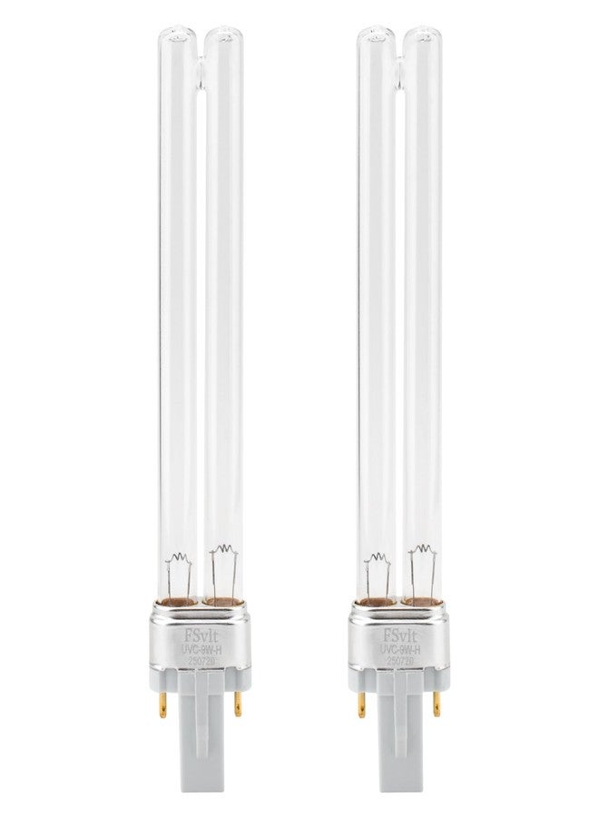 Trdzi 9W UV Light Bulb for Fish Tank, Outdoor Pond - Aquarium G23 Base UVC Clarifier Lamp Compatible with JUP-01 UVE9 CF400 CF500 UVCP-9 - Image 1